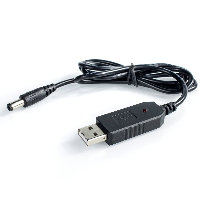 BTECH BTECH USB Smart Charger (9-10.8V) Transformer Cable for BaoFeng, BTECH BF-F8HP, UV-82HP, UV-5R, UV-5X3 (CH-5, CH-8, etc. charger base compatible)  - Image 1
