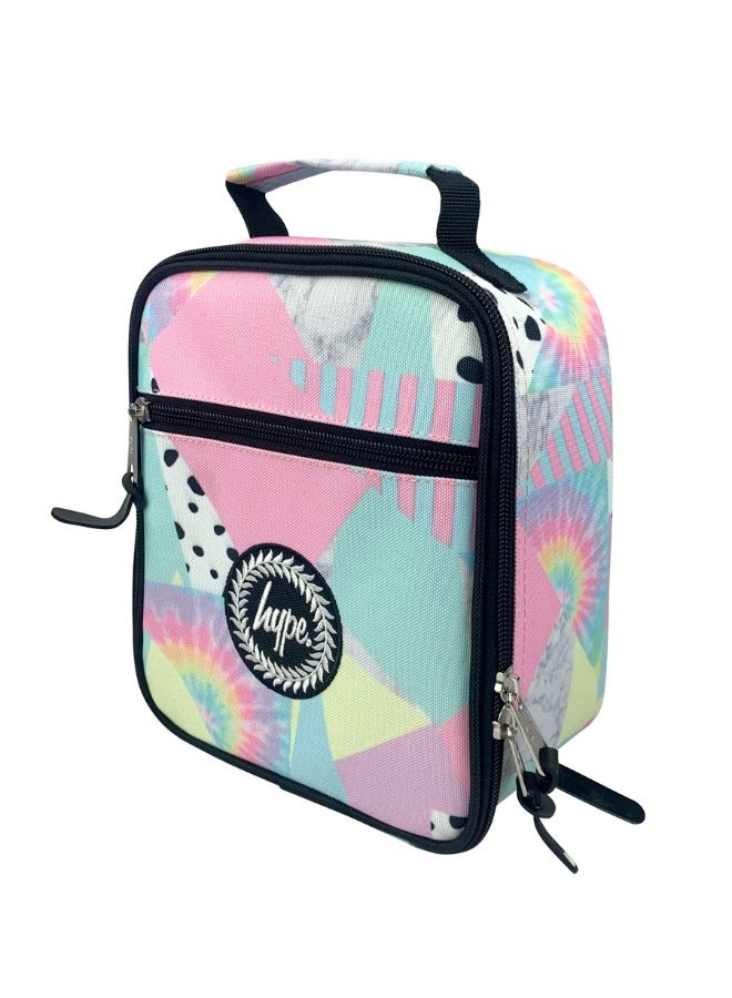 JUST HYPE Insulated Lunch Bag - Pastel Collage - Image 2