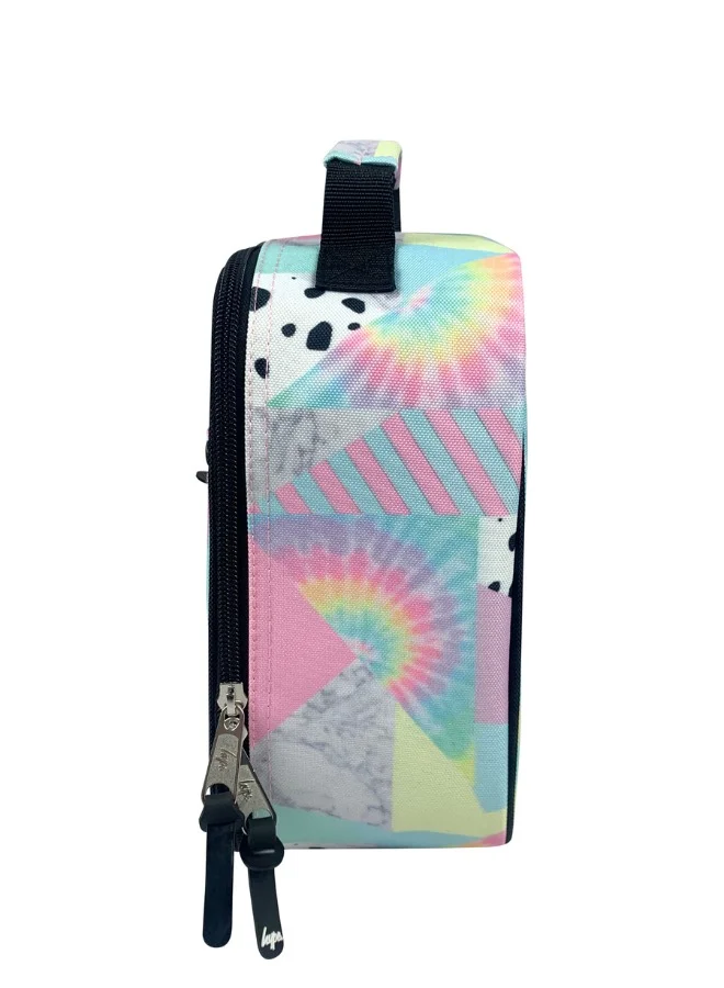 JUST HYPE Insulated Lunch Bag - Pastel Collage