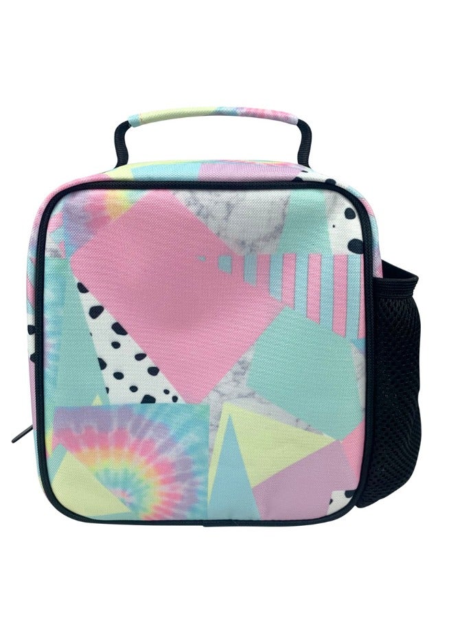 JUST HYPE Insulated Lunch Bag - Pastel Collage - Image 4