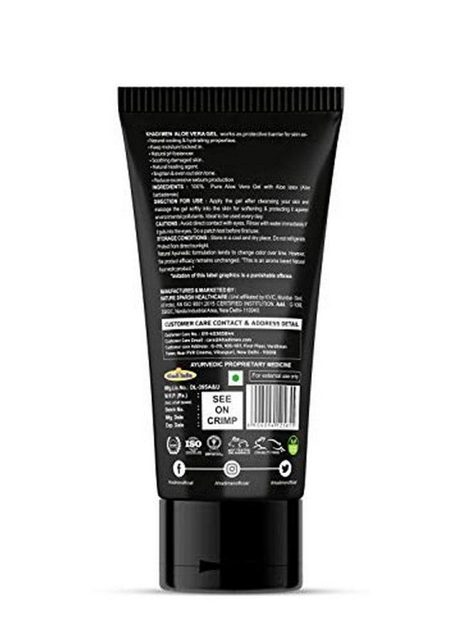 Khadi ORGANIQUE Khadi Men Aloe Vera Gel For Face 100Ml  - Image 3