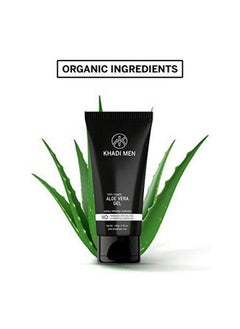 Khadi ORGANIQUE Khadi Men Aloe Vera Gel For Face 100Ml  - Image 5