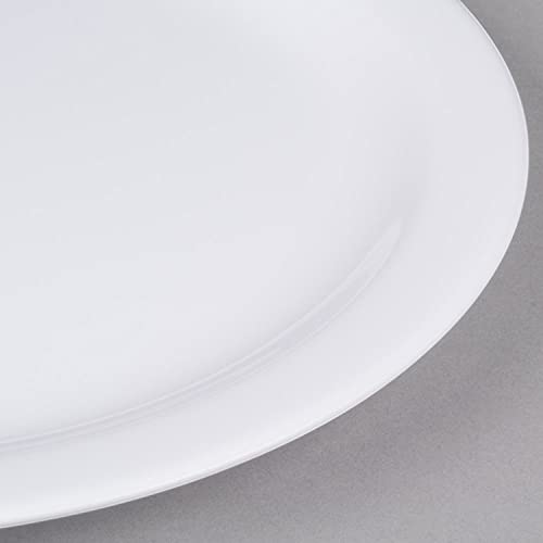 HAINE Pure Melamine Unbreakable Dinner Plate, White, (11.5 inch) (2, Greater Than 10") - Image 5