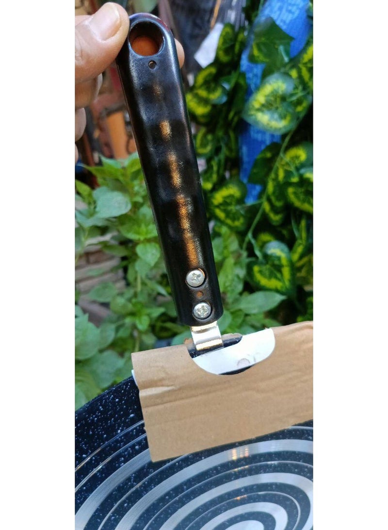 مقلاة كريب جرانيت بقاعدة حرارية - مقاس 36 - Image 2