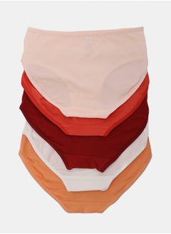 Carina Pack of 5 Girly Brief Panties  - Image 2