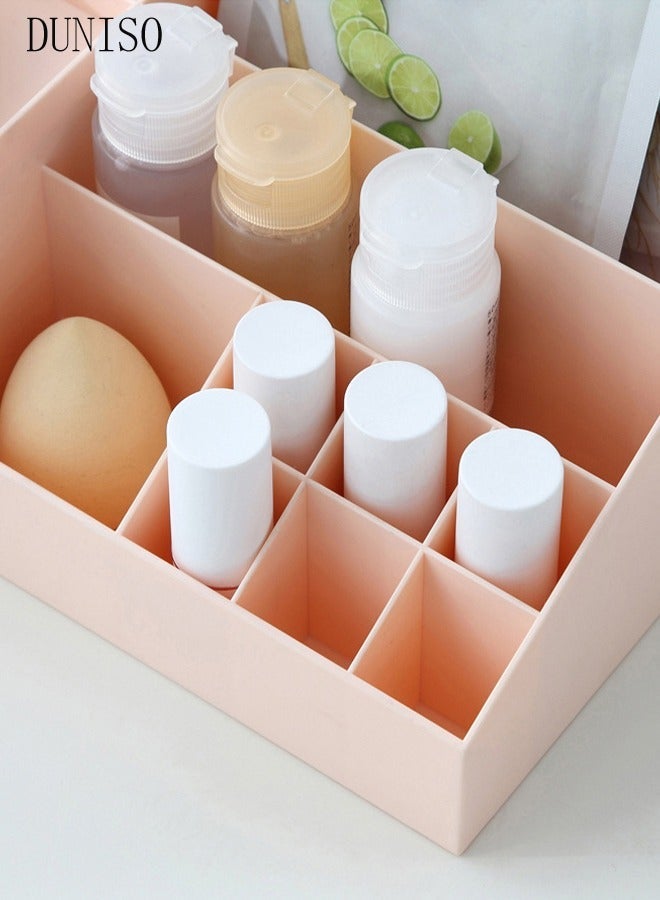 DUNISO Desktop organizer with drawer, desktop pen holder, pencil organizer, plastic cosmetics organizer, desktop organizer for school, home and office - Image 3