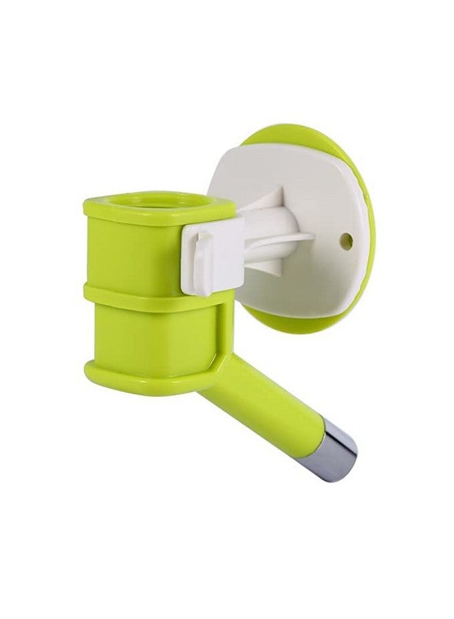 Dog Water Nozzle - Single Automatic Feeder Nozzle Dog Water Dispenser Nozzle Puppy Drinker Head No Drip Dispenser Bottle Head (Green) - Image 1