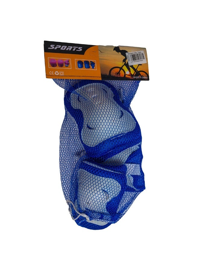 Elbow and Knees Safety Kit - Blue - 023B - Image 1