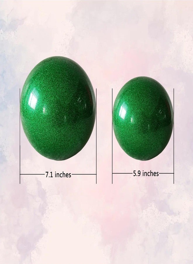 LIUHUO Rhythmic Gymnastic Ball for Dance Practice Performance Exercise Training Competition Green Large - Image 2