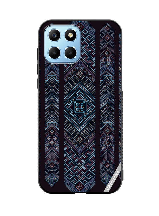 VR CREATIVE Protective Case Cover For Honor X8 5G Mandala Design Multicolour - Image 1