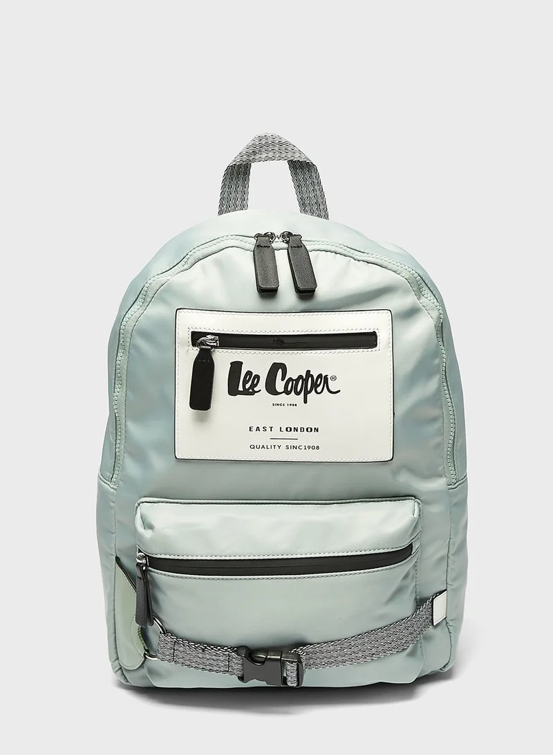 لي كوبر Top Handle Logo Backpack