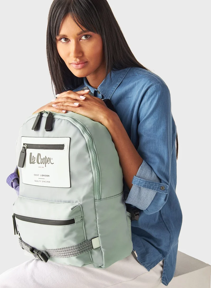 لي كوبر Top Handle Logo Backpack