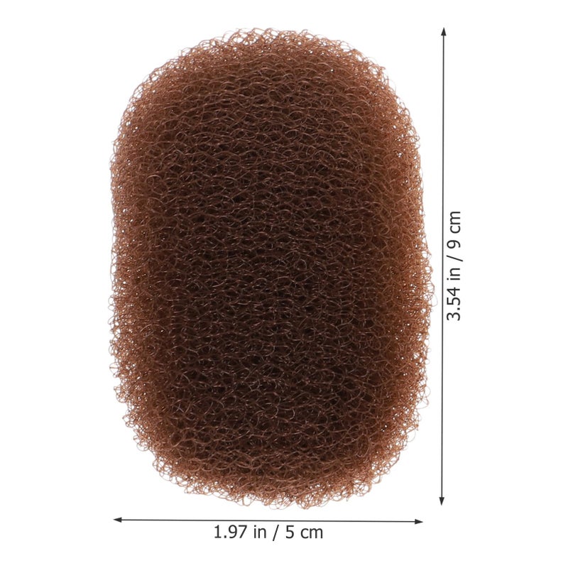 Beaupretty 3pcs Volume Bump Up Hair Sponge Inserts and Puff Cushion Clips - Hair Styling Tools for Women Girls - Image 5