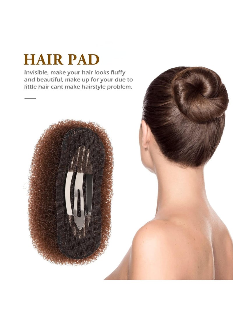 Beaupretty - Beaupretty 3pcs Volume Bump Up Hair Sponge Inserts and Puff Cushion Clips - Hair Styling Tools for Women Girls - Image 1