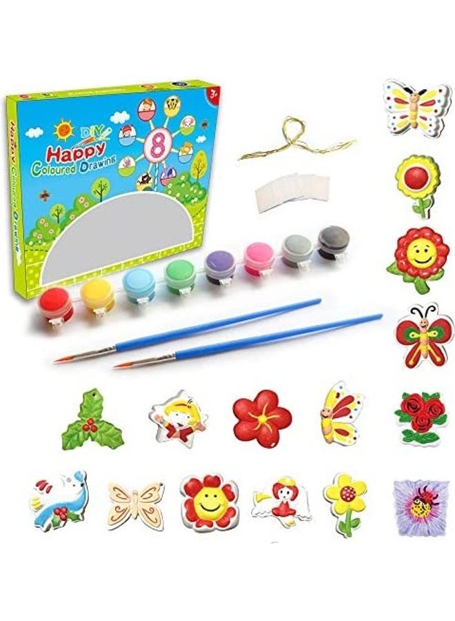 NIBEMINENT DIY Happy Coloured Darwins Painting Set