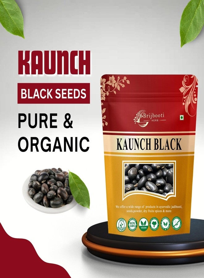 BrijBooti Black Kaunch Seeds 200 Gr - Mucuna Pruriens - Kala Koch ke Beej - Cowhage - Image 4