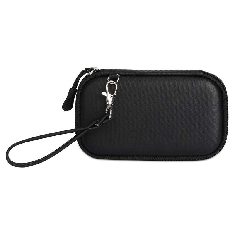 BUBM USB Flash Drive Case,Portable Waterproof Electronic Accessories Bag for Thumb Drive,Memory Stick,SD Card,Cable,6.30 x 3.54 x 1.77 Inch,Black - Image 2