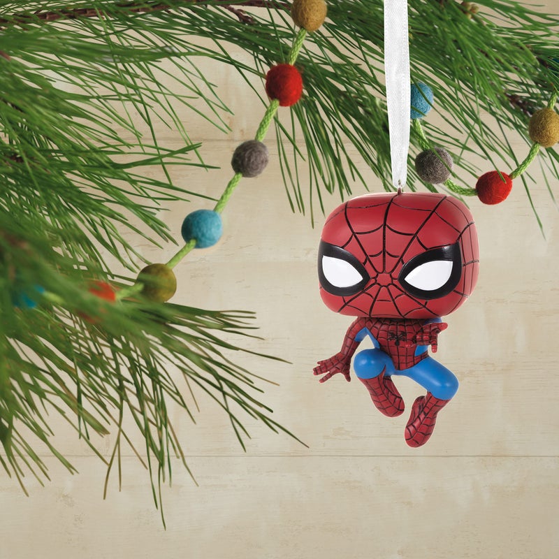 هولمارك Hallmark Marvel Spider-Man Funko Pop! راتنج عيد الميلاد زخرفة - Image 5