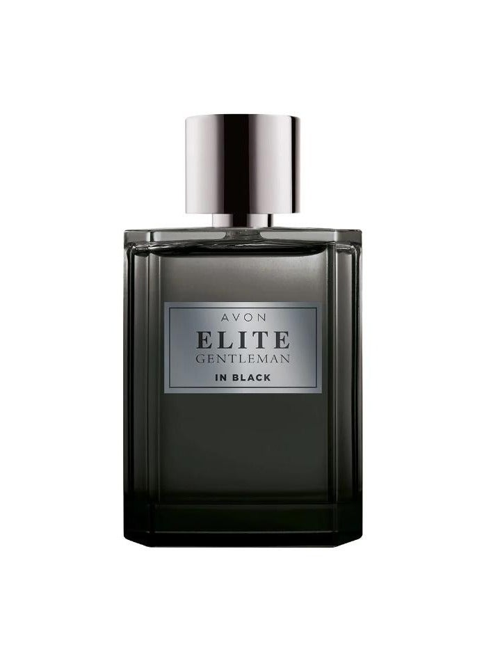 عطر إيليت جنتلمان باللون الأسود 75 مل