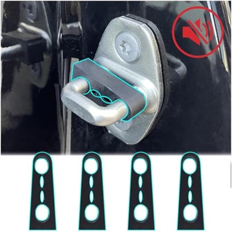 Wivplex Car Sound Damper Door Lock Buffer Seal - Image 4