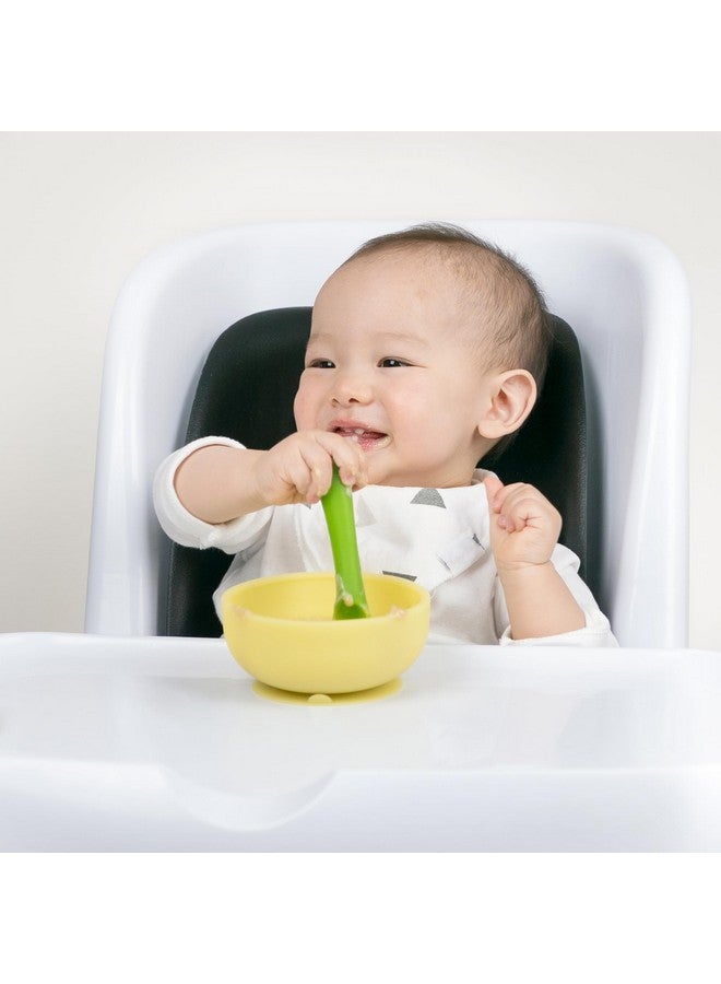 Olababy 100% Silicone Suction Bowl with Lid for Independent Feeding | First Stage Self Feeding Essential for Toddlers and Kids| Baby Led Weaning Snack Feeder | Food Container and Storage | (Kiwi) - Image 3