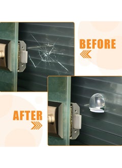 Oasisgalore 4 Pcs Self-Adhesive Door Stoppers, No-Drill Wall Protectors  - Image 4