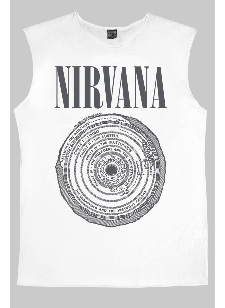 Circle Circle Nirvana White Men's Cut Sleeve / Sleeveless T-Shirt - pzsku/Z69A7B0B6F23A1DC2AC80Z/45/_/1739291105/eb593831-25d4-48d2-81d4-9bb99832ee1d