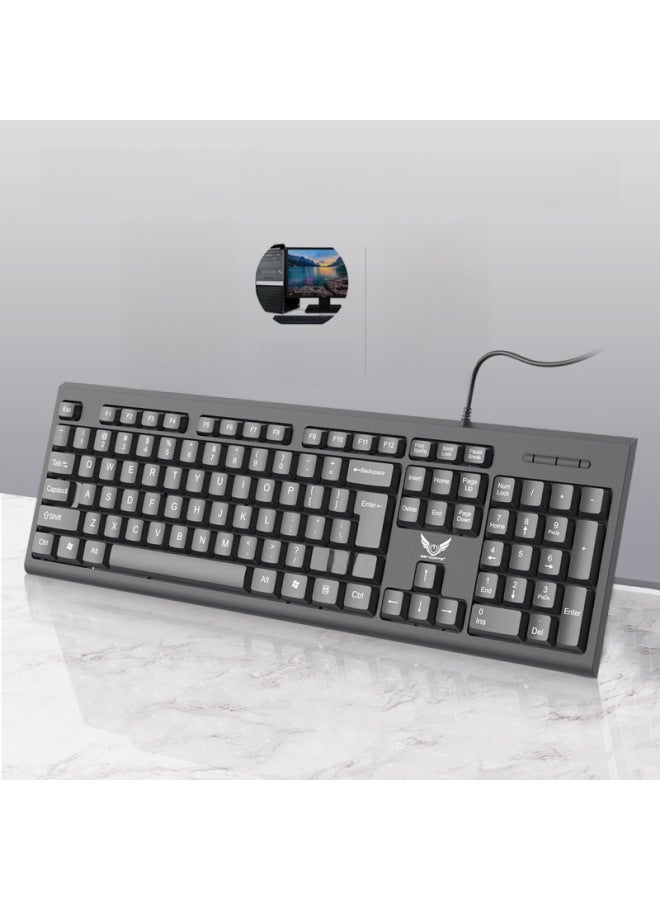 Direct Supply Wired Keyboard Suitable For Business Office Home Lightweight USB Desktop Computer Accessories Keyboard Cross-border-Color:LD-601 - Image 3