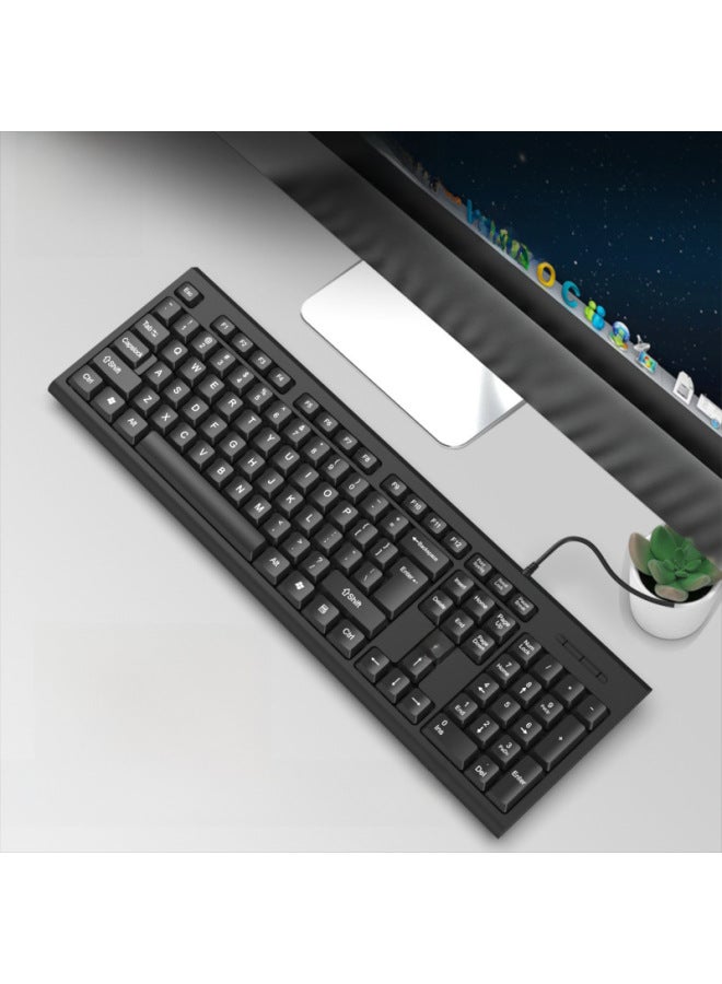 Direct Supply Wired Keyboard Suitable For Business Office Home Lightweight USB Desktop Computer Accessories Keyboard Cross-border-Color:LD-601 - Image 5