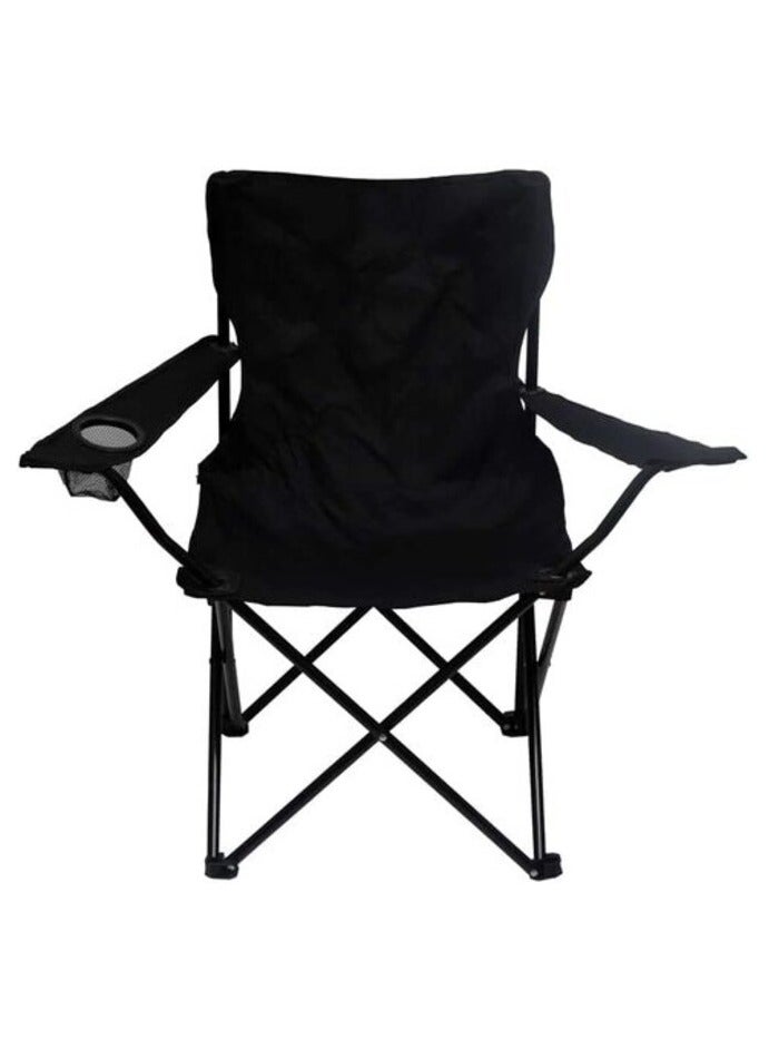 PROMASS Foldable Beach And Garden Chair, Black - Image 4