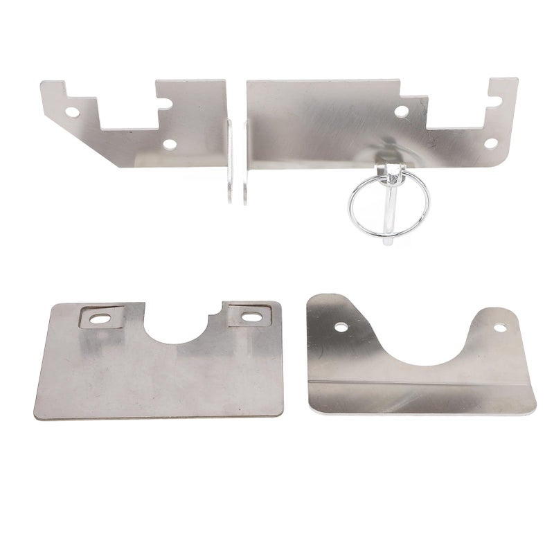 Door Prick Stop Anti Theft Stainless Steel Tailgate Roof Driver Side Rear Door Burglary Protector Enhanced Security Device For Motorhome Jumper Van - Image 2