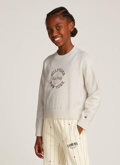 TOMMY HILFIGER Youth New York Detail Logo Sweater  - Image 1