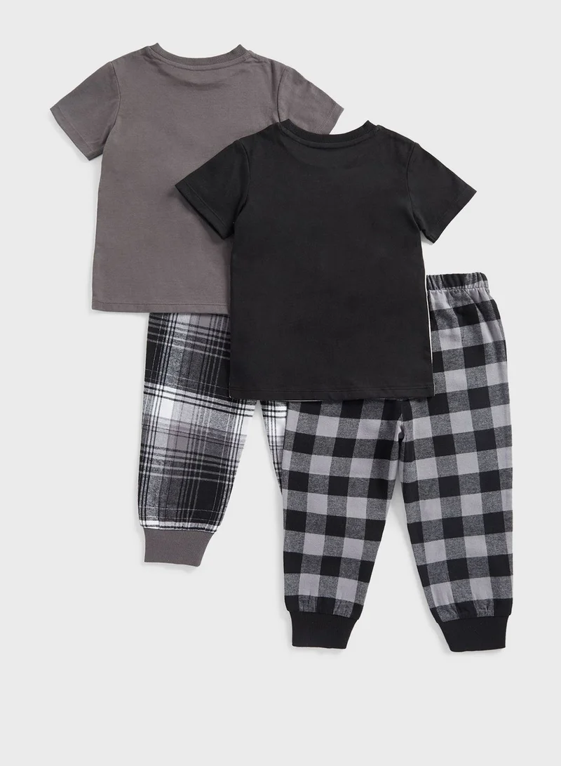 مذركير Kids 2 Pack Assorted T-Shirt & Sweatpants Set