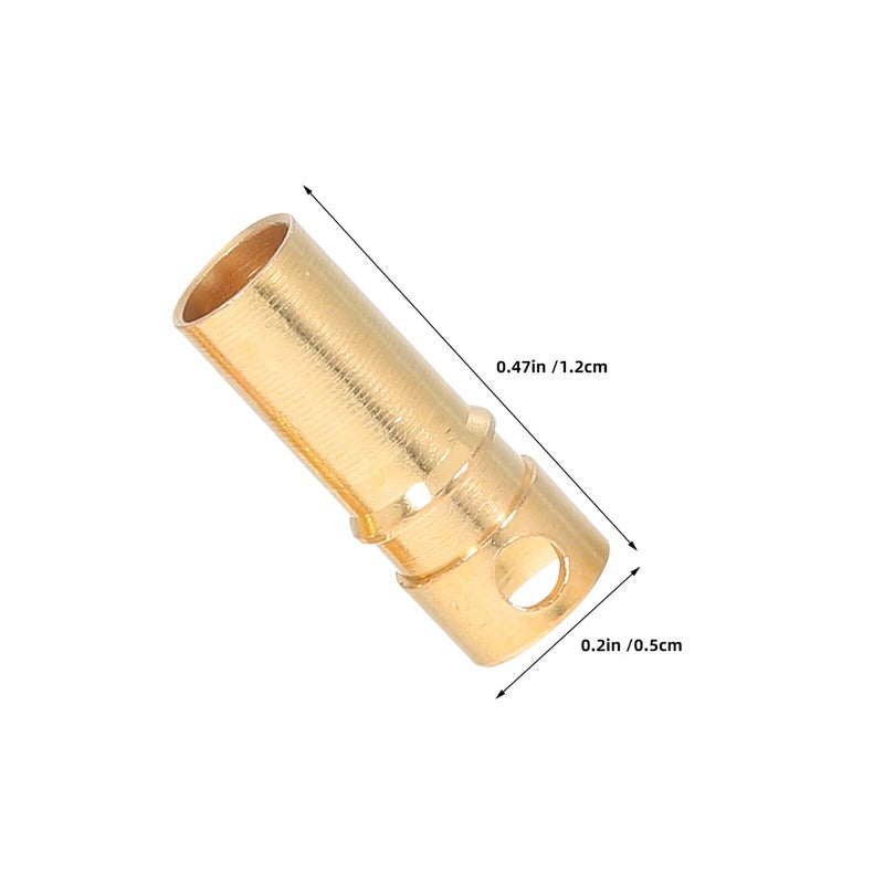 40 Set 3 5mm Gold Plated Male Female Banana Plug Connectors For RC Battery ESC Motor Wire - Image 3