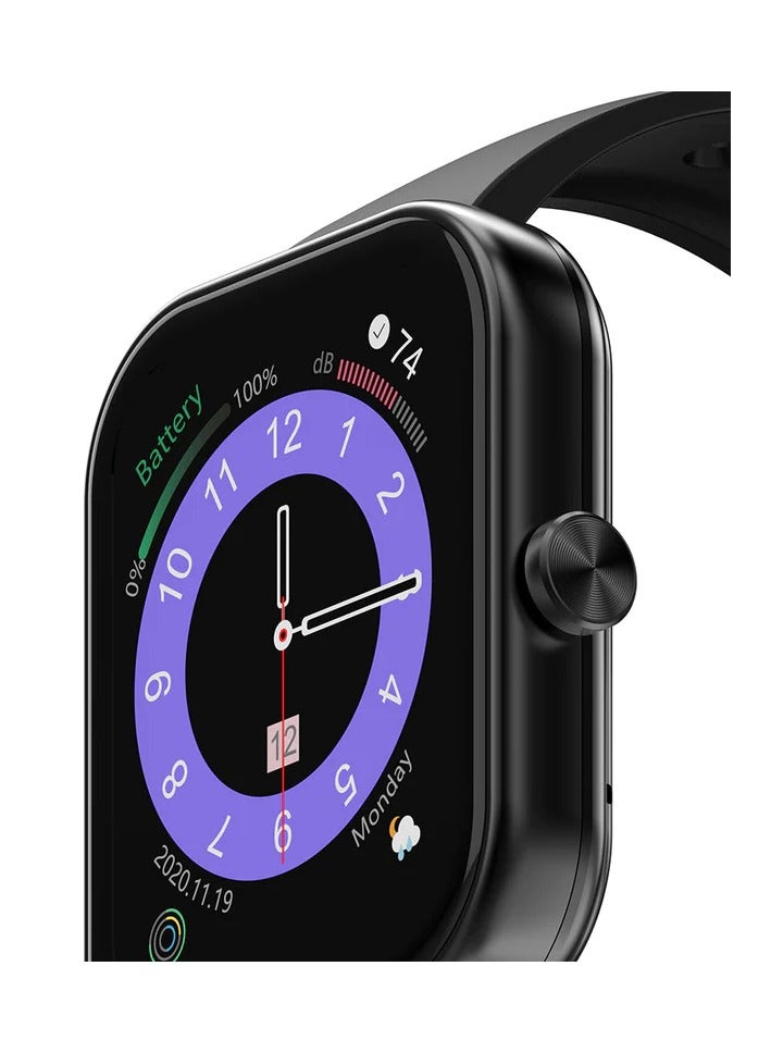 HiFuture Fit Ultra2 Bluetooth Calling Smartwatch - Black - Image 4