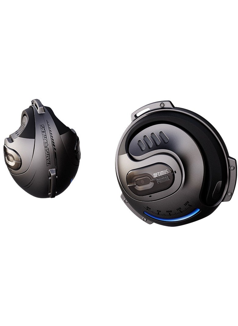 TRANSFORMERS Transformers TF-T07 TWS Wireless Headphones Bluetooth 5.4 Silver Game Sports  - Image 2