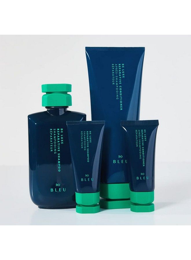 R+Co Bleu De Luxe Reparative Shampoo + Conditioner Tandem Packette ; Hydrates + Strengthens + Adds Shine ; Vegan Sustainable + Crueltyfree ; 14Ml - Image 4