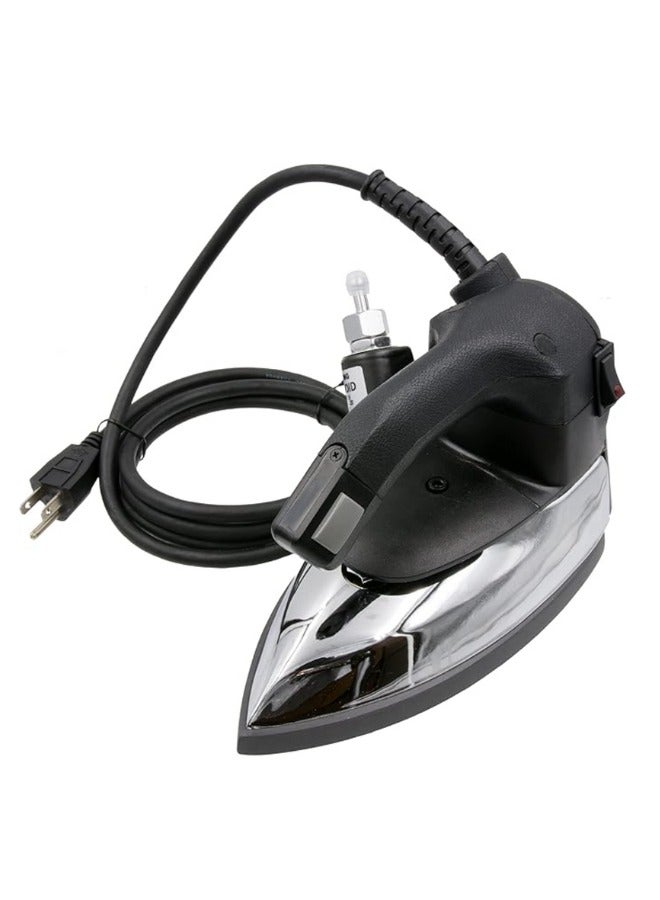 Silver Star EZ-90A Steam Iron –  Gravity Fed Hanging Bottle Clothes Iron with Non-Stick Laminate Sole Plate, Demineralizer Cartridge, Silicon Iron Rest & Hardware - Image 3