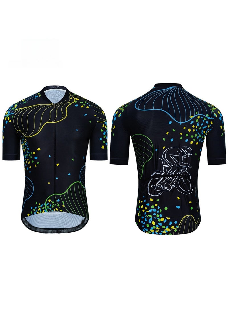 KUYING Men's Outdoor Cycling Suit Off-road Road Mountain Bike Cycling Suit  - Image 1