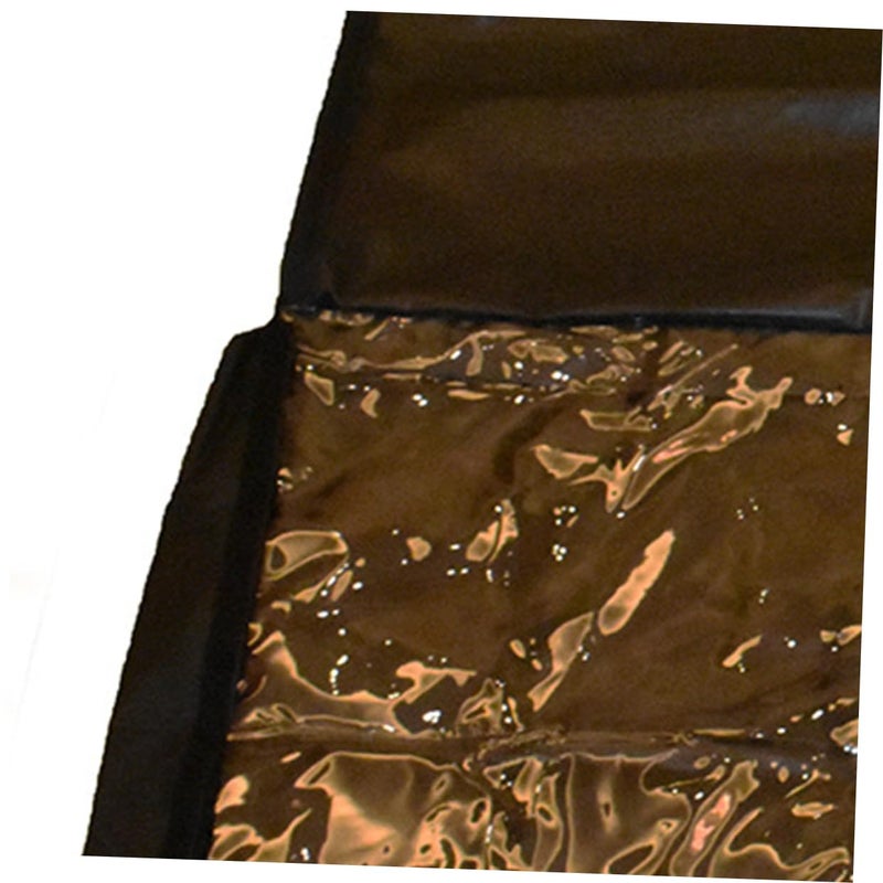 Black Outdoor TV Cover Weatherproof Protection against Rain Dust UV 106X67X13cm - Image 4