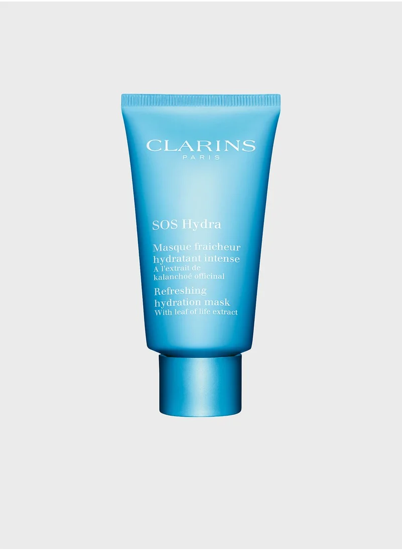CLARINS SOS Hydra Refreshing Hydration Mask 75Ml.
