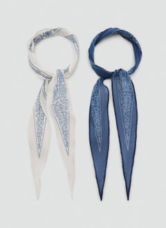 MANGO Set Of 2 Combined Scarves  - Image 1