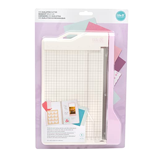 We R Memory Keepers Mini Guillotine Paper Cutter-Lilac - Image 2