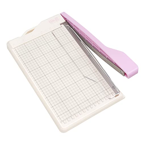 We R Memory Keepers Mini Guillotine Paper Cutter-Lilac - Image 1