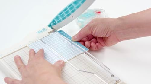 We R Memory Keepers Mini Guillotine Paper Cutter-Lilac - Image 5