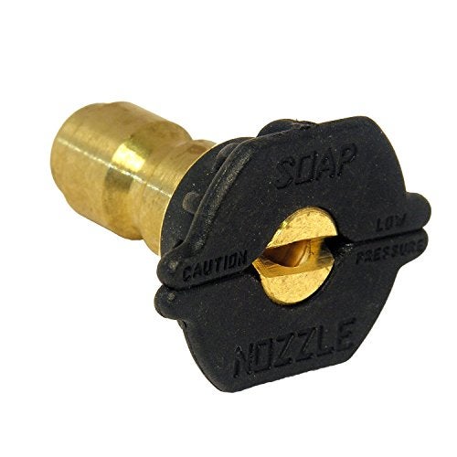 KROST Pressure Washer Gun | Foam Lance | Foam Cannon Adjustable Jet Wash Quick Release 5 Pressure Washer Nozzles. (Soap Nozzle), Brass - Image 1
