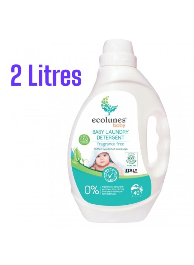 Fragrance Free Baby Laundry Detergent - 2 L