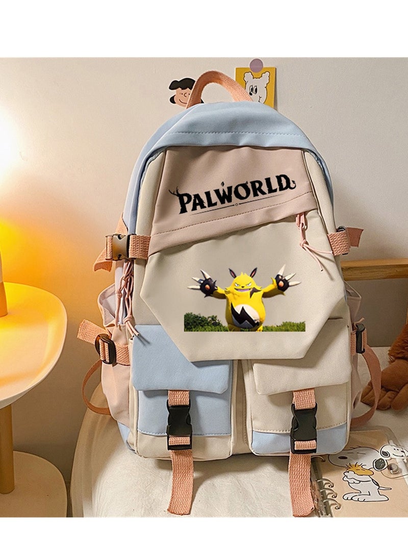 حقيبة ظهر إبداعية للطلاب من Games Palworld ذات سعة كبيرة - Image 2