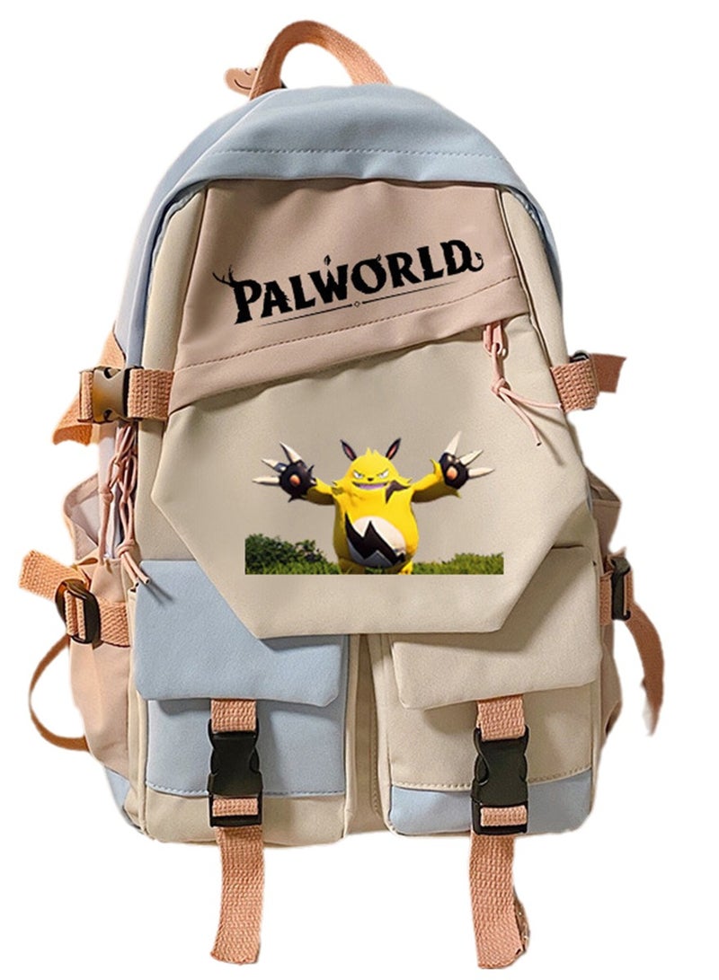 حقيبة ظهر إبداعية للطلاب من Games Palworld ذات سعة كبيرة - Image 1