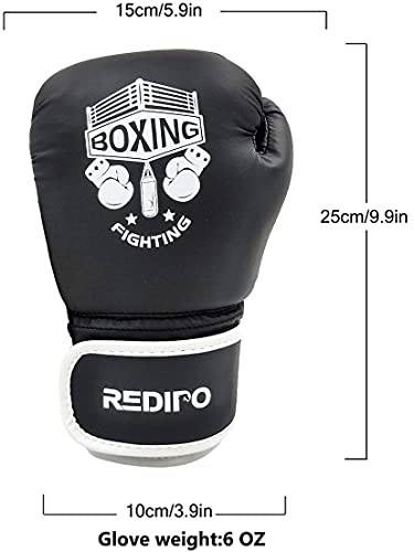 Redipo Kids Boxing Gloves, Sponge Foam Training Sparring Gloves Thai Kick Boxing for Kid and Youth, Suitable for Boys and Girls Age 3 to 9 Years - Image 3